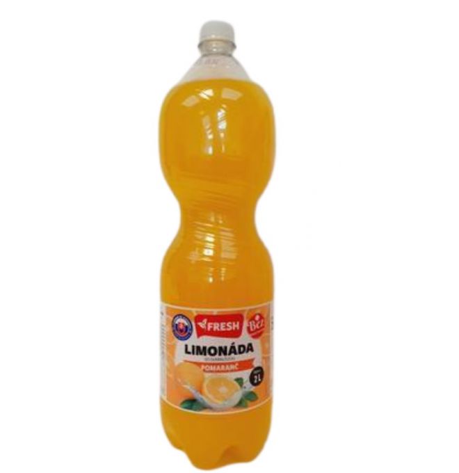 FRESH V Limonáda pomaranč 2l  PET Z