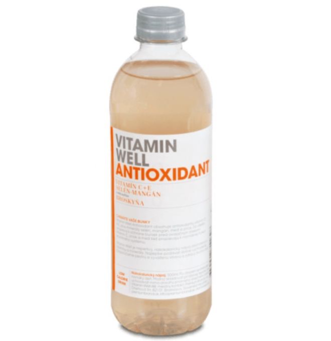 Nápoj Vitamín Well Antioxidant Broskyňa 500ml