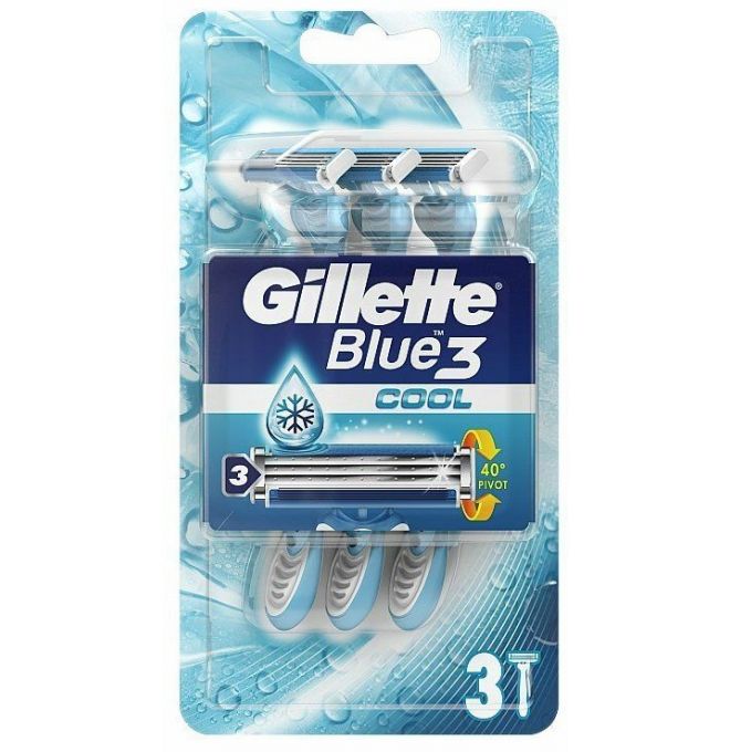 Gilette blue 3Pak cool 3ks
