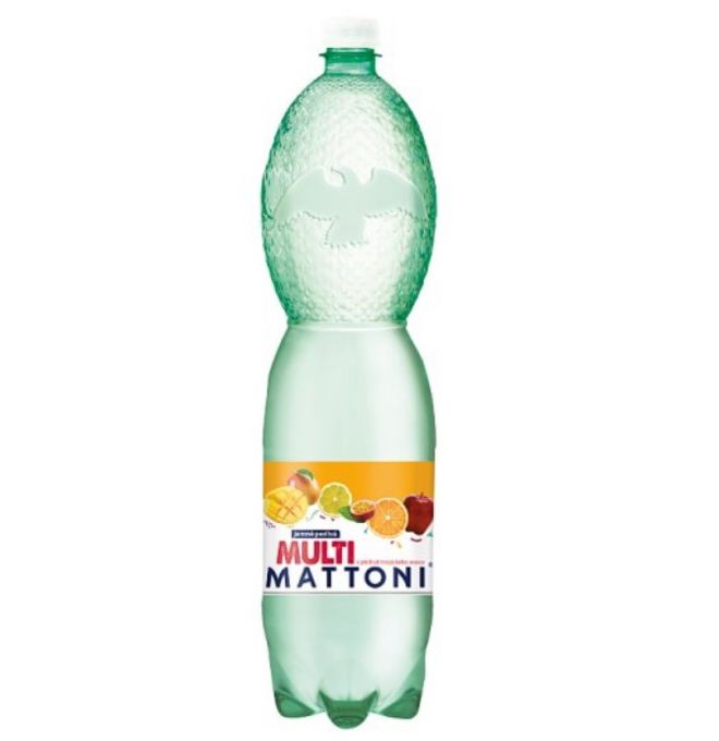 Mattoni Multi s príchuťou tropického ovocia perlivá 1,5l Z PET