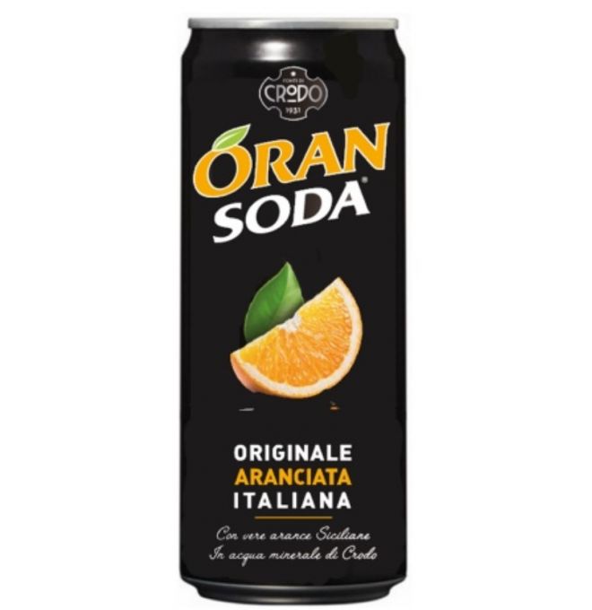 Nápoj nealko Oran Soda Pomaranč 0,33l  PLECH Z
