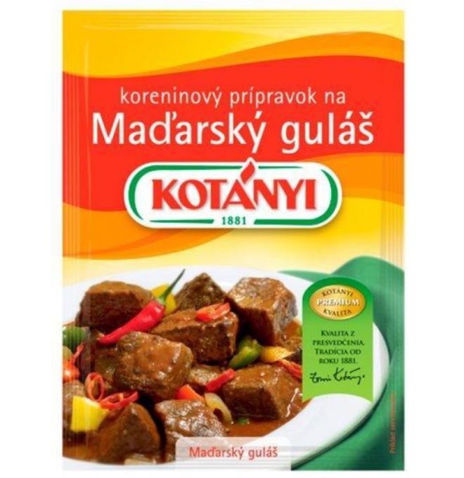 Kotányi Koreninový prípravok na Maďarský guláš 25g