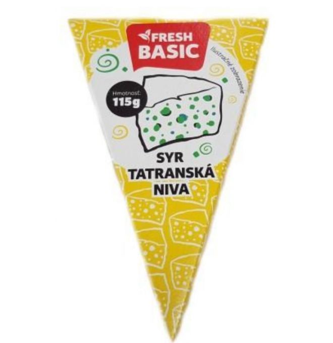 FRESH Syr Niva Tatranská Fresh Basic 115g