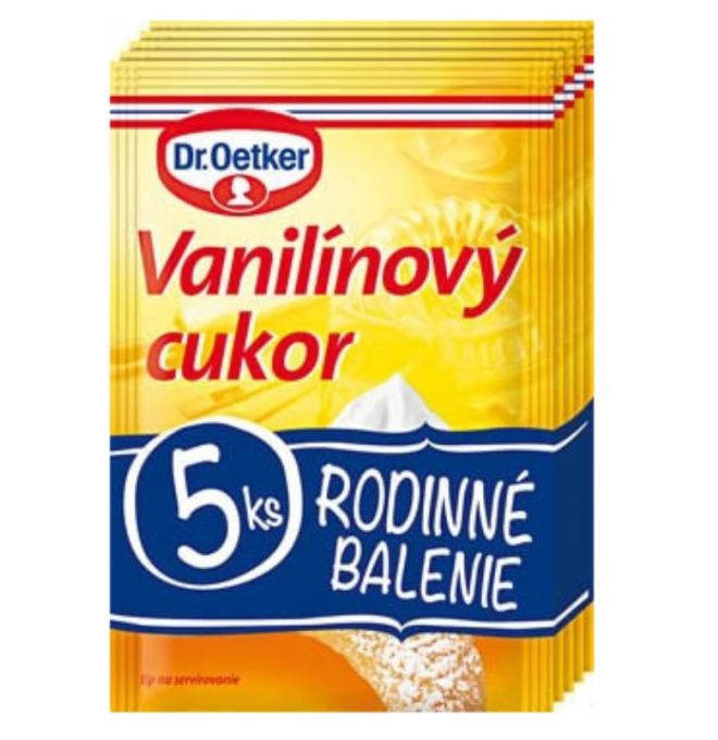 Cukor vanilínový Dr.Oetker 5x20g