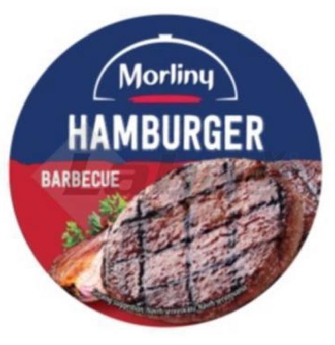 Morliny Hamburger Hydinový Barbecue 250g