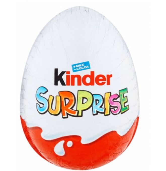 Kinder Surprise Sladké vajíčko s mliečnou čokoládou s prekvapením 20g (KS)