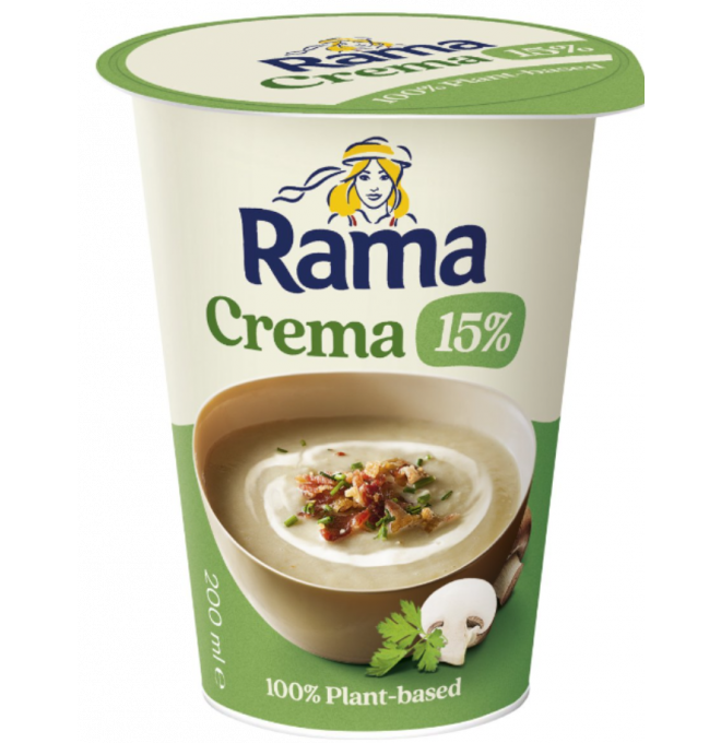 Rama Crema 15% Rastlinná Alternatíva Na Varenie 200ml