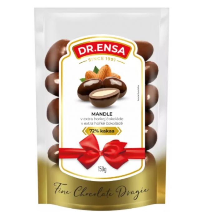 Dr.Ensa Mandle v horkej čokoláde 150g