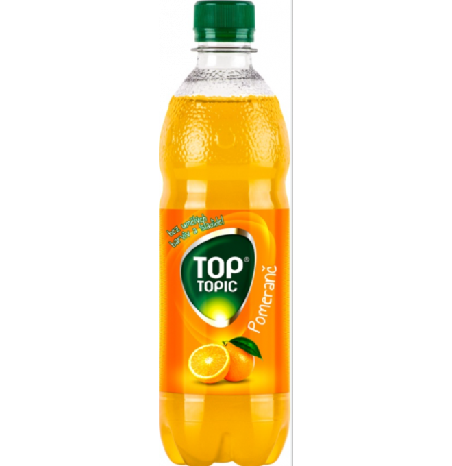 Top Topic Pomaranč 0,5l PET Z