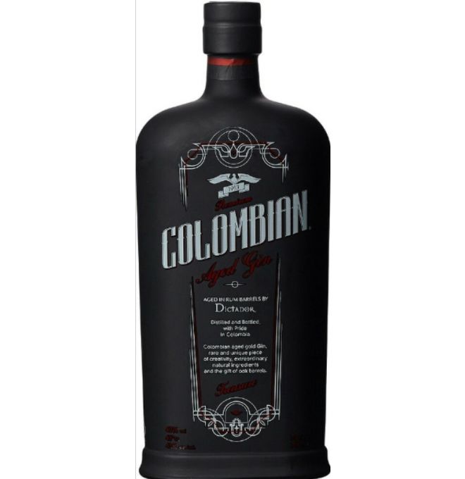 Dictator Colombian Aged Gin Black 43% 0,7l