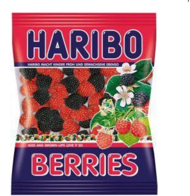 Cukr. Haribo Berries 100g