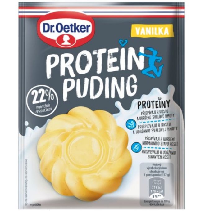 Puding Protein Vanilka 35g Dr. Oetker