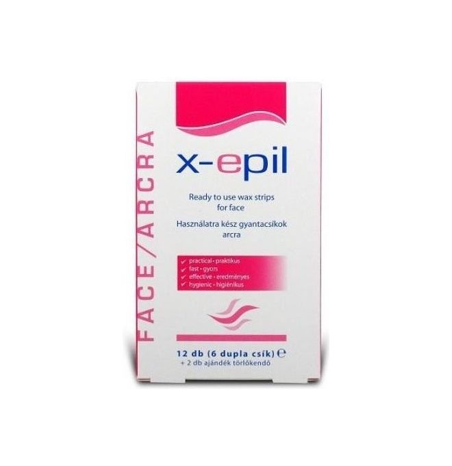 X-Epil depilačné pásky 12ks