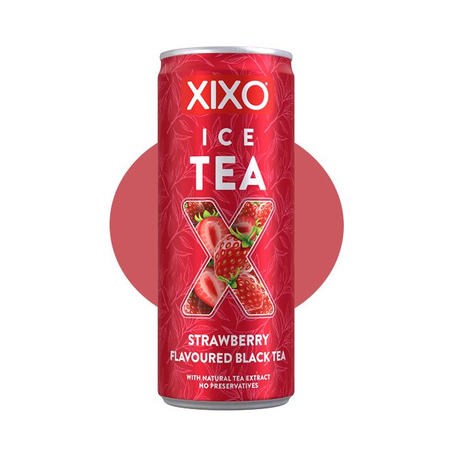 Xixo Jahoda Ľadový čaj 250ml Z PLECH