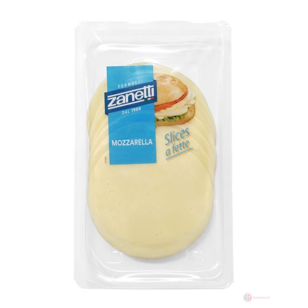 Mozzarella plátkový parený syr 120g