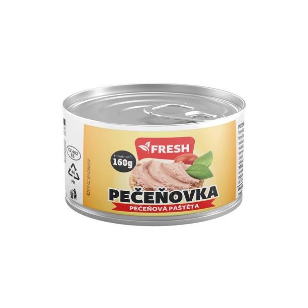 PAŠTÉTA PEČEŇOVKA 160g FRESH