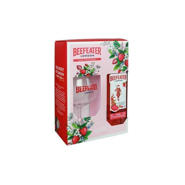 Beefeater Pink 37,5% 700ml + pohár: