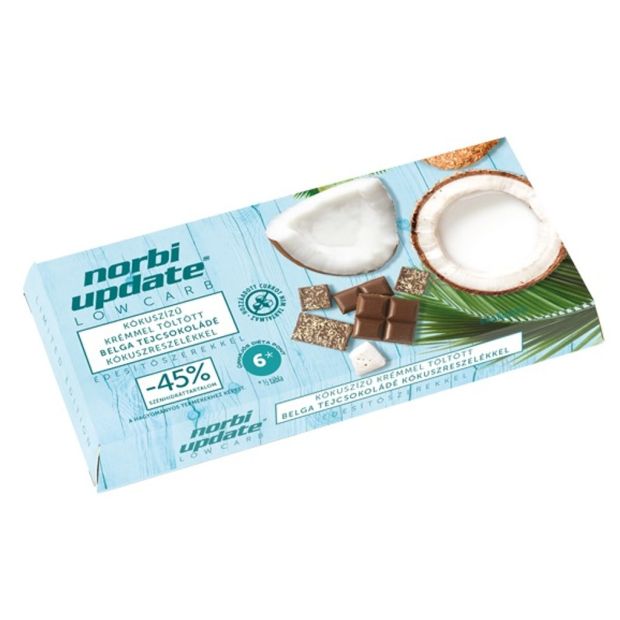 Update belgická čokoláda s kokosom 90g