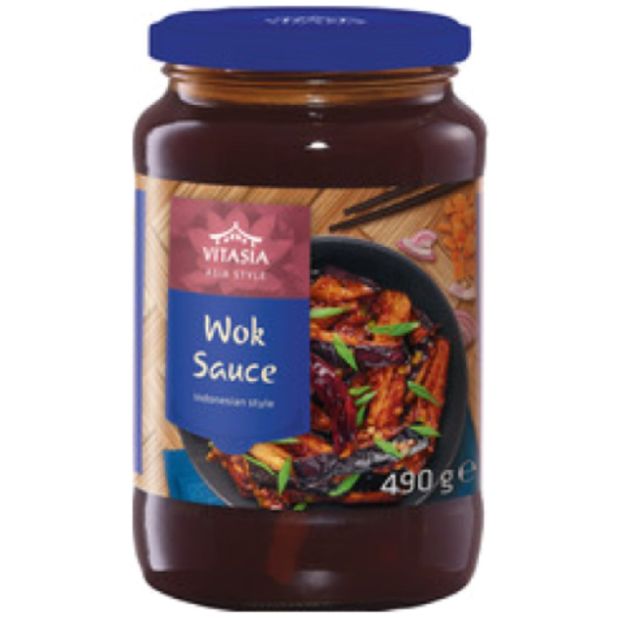 Vitasia Wok omáčka pikantná na ázijský spôsob 460ml