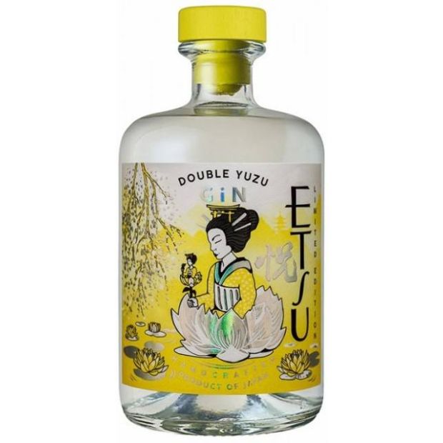 Etsu double yuzu gin s prichutou yuzu a  citrusov 43%