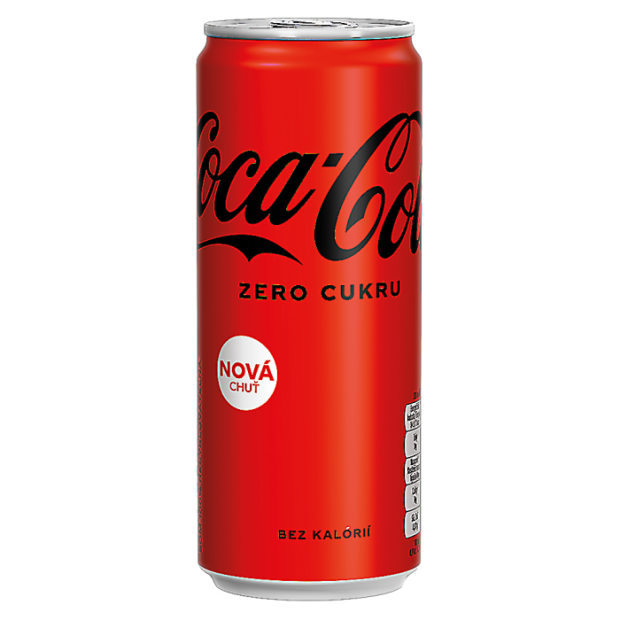 Coca-Cola Zero 0,33l PLECH Z
