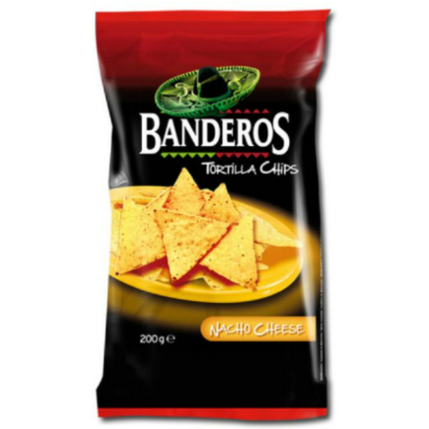 Lupienky Banderos Tortilla Chips Syr 200g