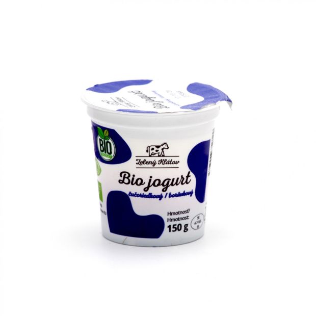 BIO Jogurt čučoriedkový Zelený Klátov 150g
