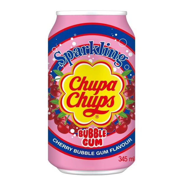 Chupa chups bubble gum 0,345l PLECH Z