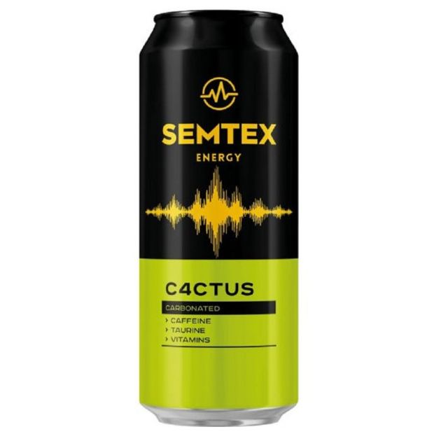 Semtex Energetický Nápoj Cactus 0,5l PLECH Z