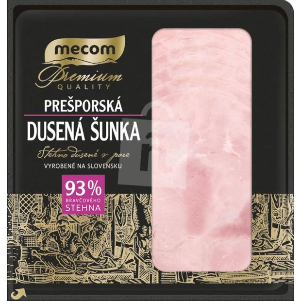 Mecom Šunka Prešporská Dusená 93% 100g