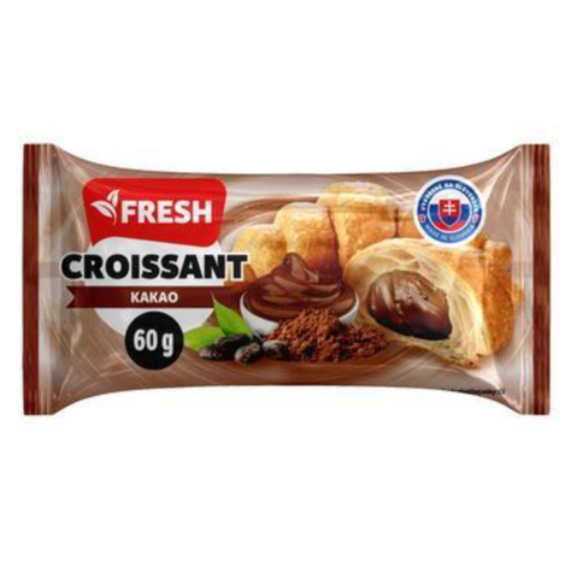 FRESH Croissant s kakaovou náplňou 60g