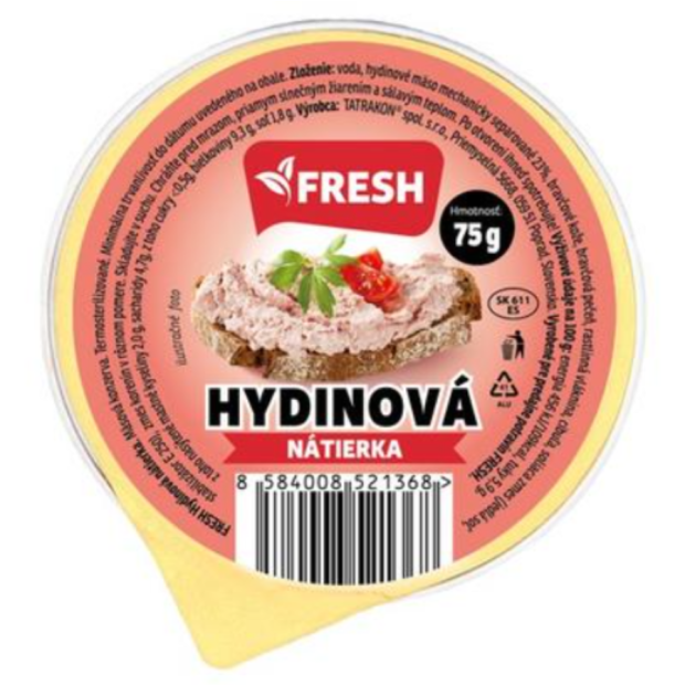 Fresh Paštéta Hydinová 75 g