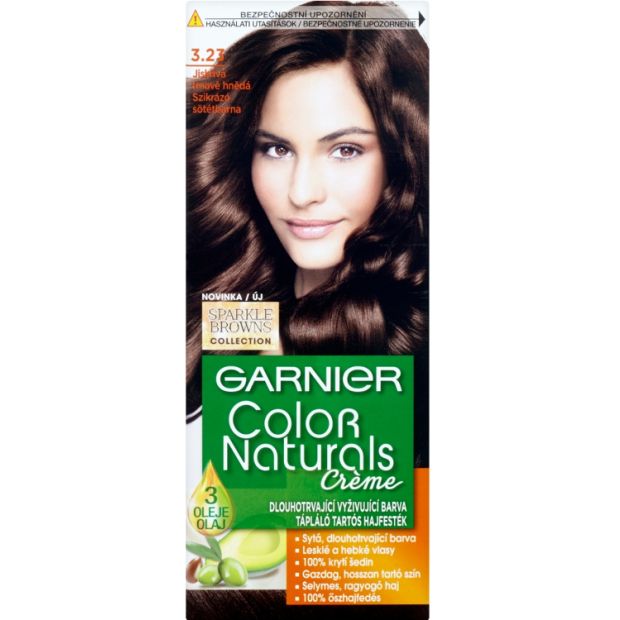 Garnier Farba Na Vlasy Color Naturals tmavo hnedá CN 3.23
