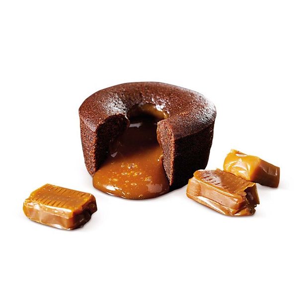 Fondant čokoládový slaný karamel 90g: Bidfood