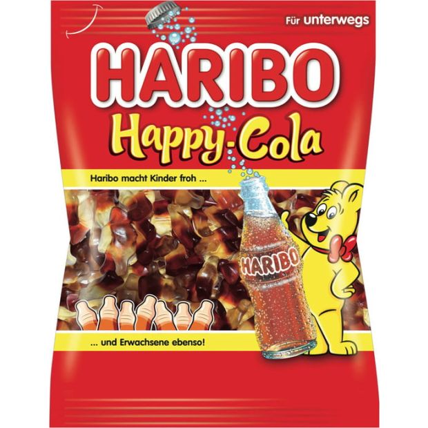 Haribo Happy Cola želé s príchuťou kola 100 g