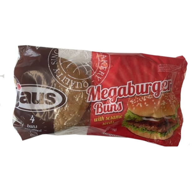 Jaus Megaburger BUNS (4x75g) 300g