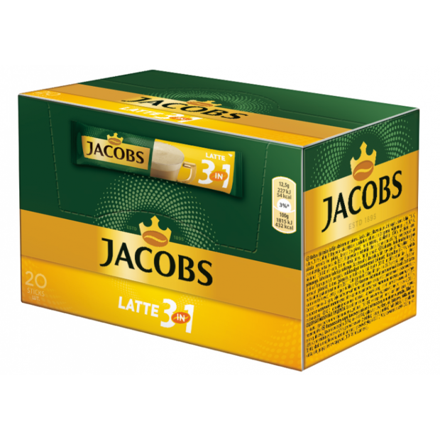 JACOBS Cafe Latte 3v1 250 g
