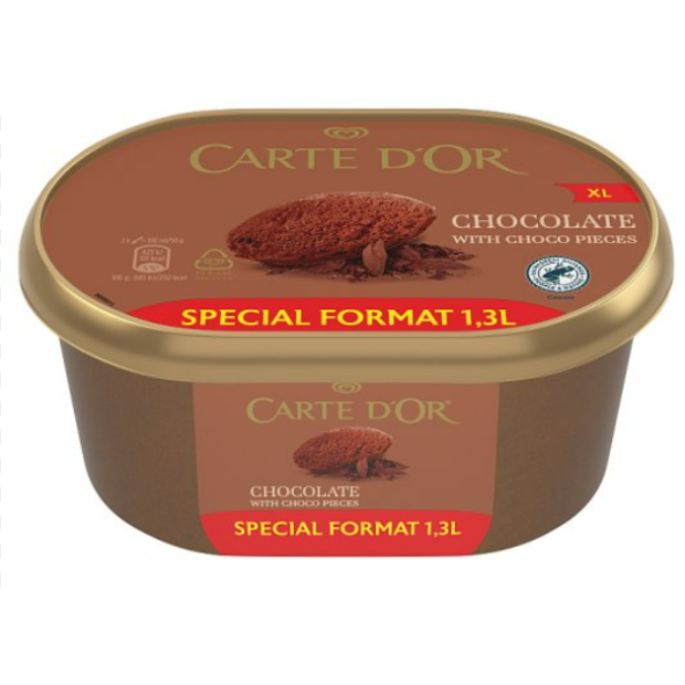 Zmrzlina Carte d’Or  Čokoláda 1300ml