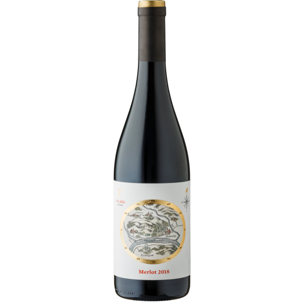 Világi Winery Merlot Terroir Selection 2018 Suché Červené Víno 0,75l
