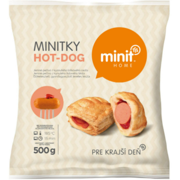 Minit Minitky Hot-Dog 500g