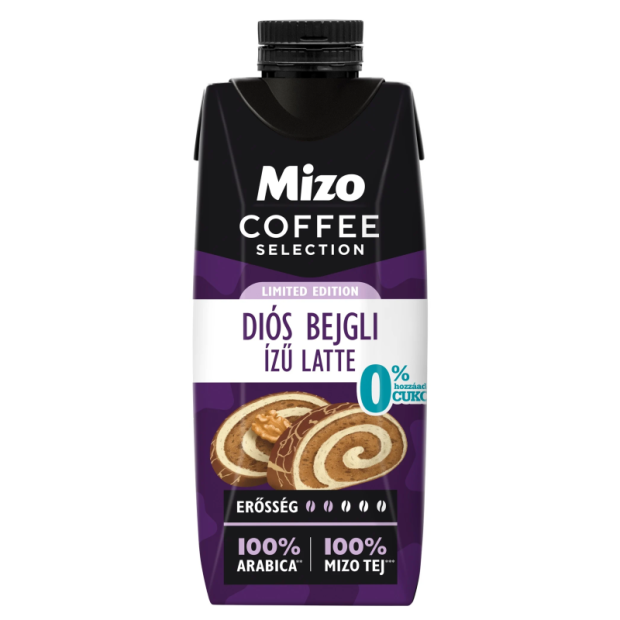 Mizo Coffee Latte s príchuťou orechového koláča 250ml