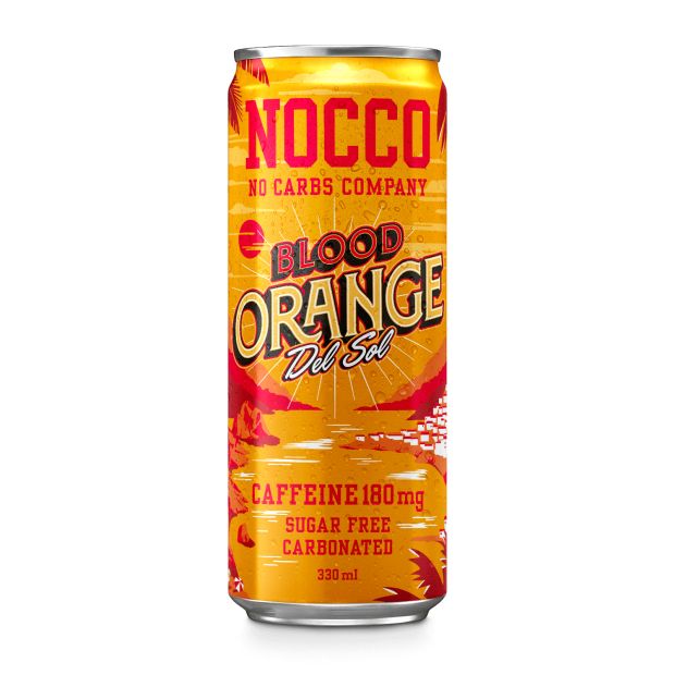 NOCCO Blood Orange 0,33l PLECH Z