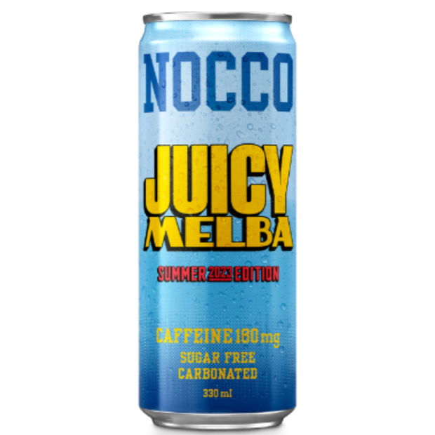 NOCCO Juicy Melba Summer Edition 0,33l PLECH Z