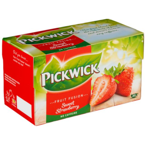 Pickwick Flavoured Fruit Infusion Sweet Strawberry 20 x 2 g