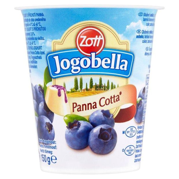 Zott Jogobella Panna Cotta jogurt 150g