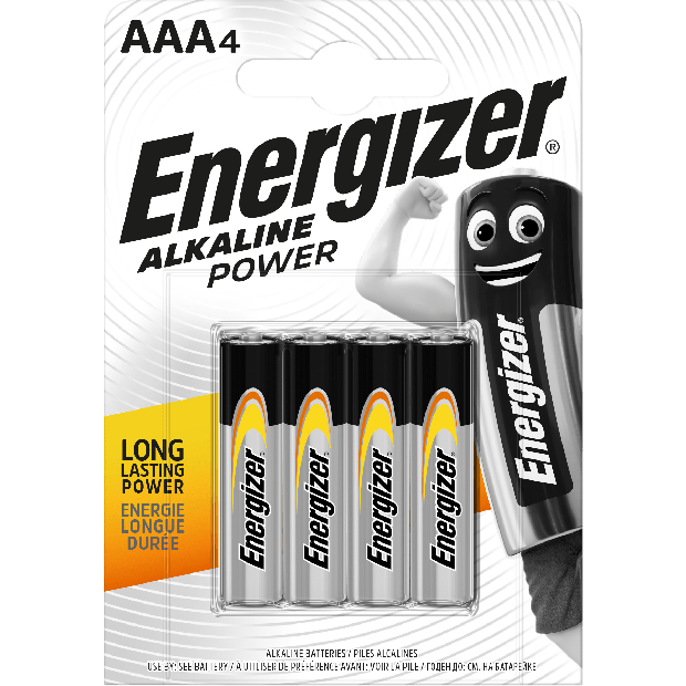 Energizer LR03/4 Alkaline Power batéria mikrotužkové 4ks