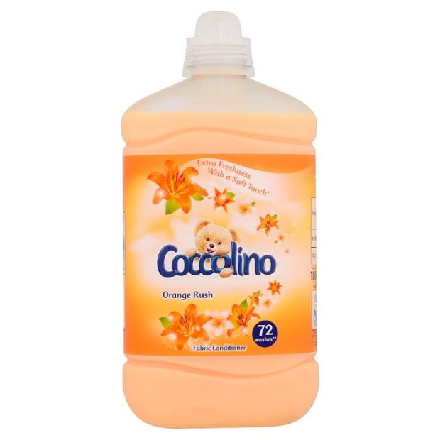 Coccolino Orange Rush koncentrovaný avivážny prípravok 72 praní 1800ml