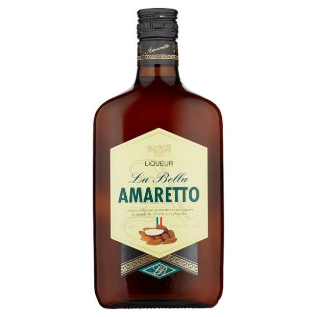 Amaretto La Bella Likér S Mandľovou Arómou 18% 0,7l
