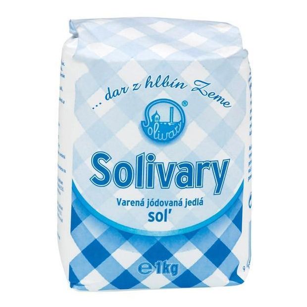 Solivary Soľ jedlá 1kg