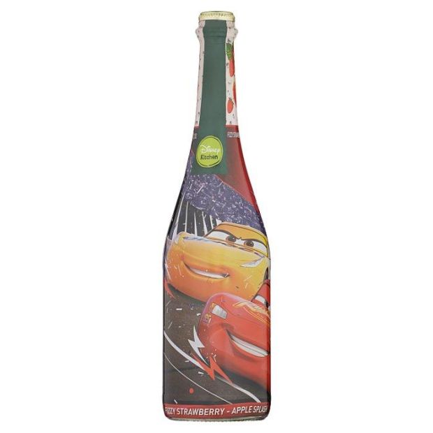 Disney-Pixar Cars 2 Sýtený ovocný nápoj s jahodovou a jablkovou šťavou 0,75 l
